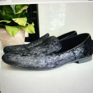 Giorgio Brutini Silver&Black Men Loafers